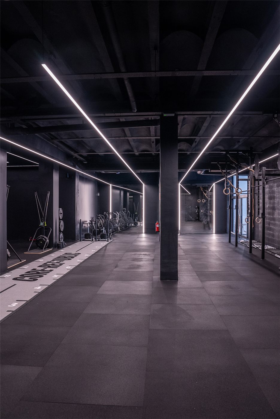 Espacio principal de gimnasio Core Republic