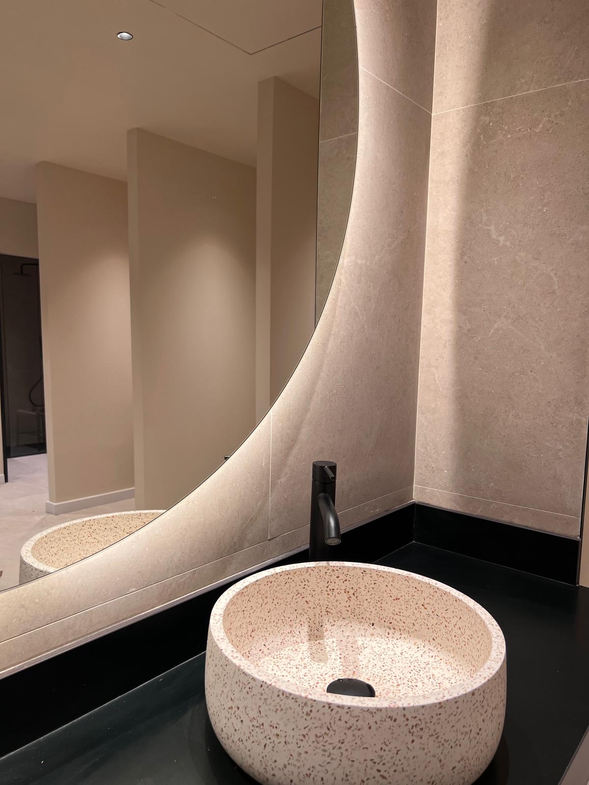 Lavabo y acabados de PILAT3S